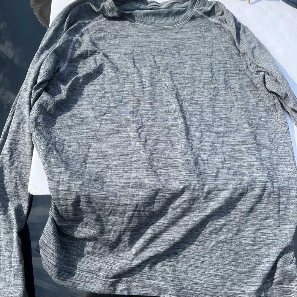 Swiftly Metal Vent Tech Long Sleeve Size Large